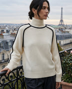 Waverly Women's Cashmere Old Money Turtleneck Sweater