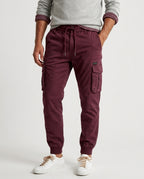 Harrison Men's Stretch Cotton Cargo Jogger Pants