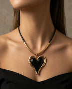 Hadley Women's Heart Pendant Cord Necklace