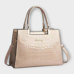 Kensington Women’s Croc Embossed Satchel Bag