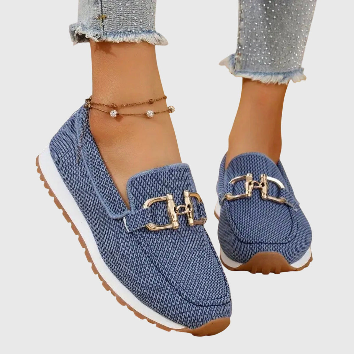 Daphne Comfortable Slip On Platform Loafers