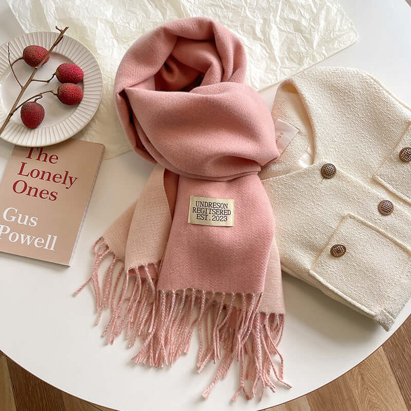 Ophelia Soft Reversible Two Tone Winter Scarf