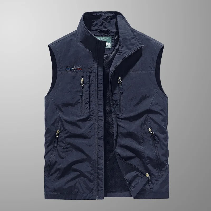 Lockhart Lightweight Casual Utility Cargo Vest