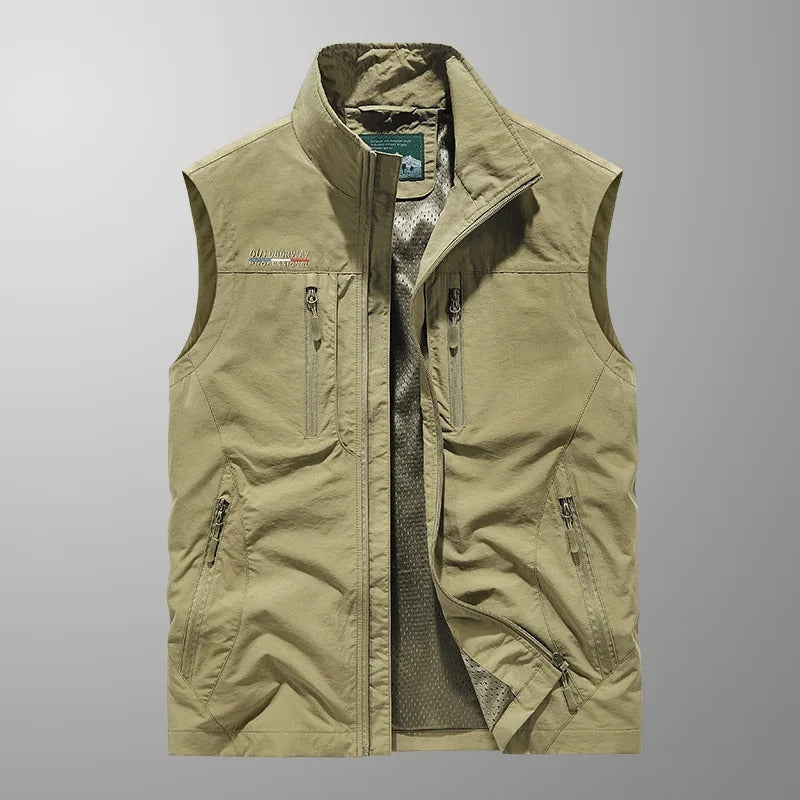 Lockhart Lightweight Casual Utility Cargo Vest