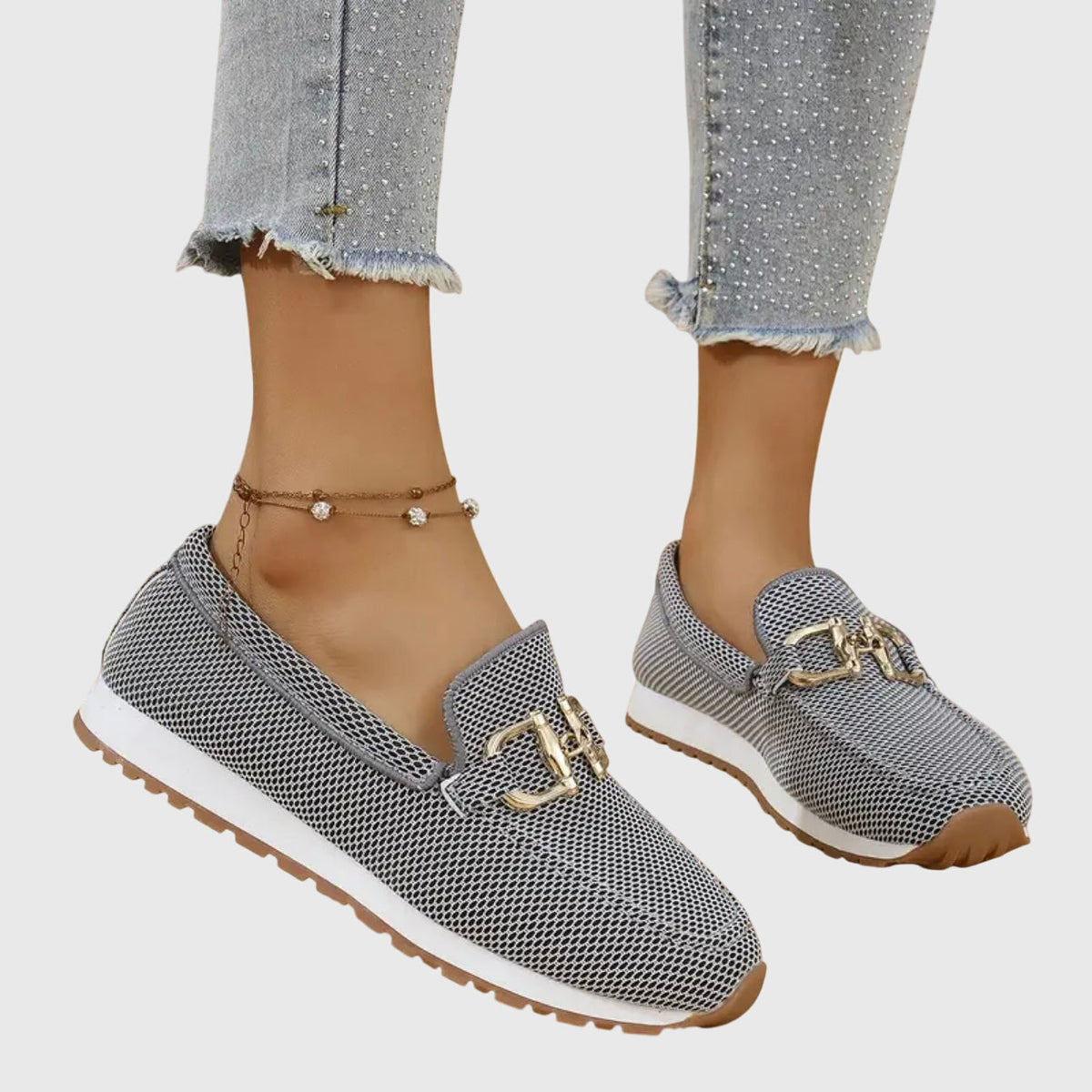 Daphne Comfortable Slip On Platform Loafers