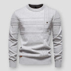 Sterling Men’s Textured Stripe Knit Sweater