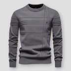 Sterling Men’s Textured Stripe Knit Sweater