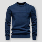 Sterling Men’s Textured Stripe Knit Sweater