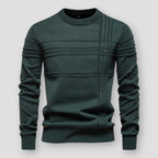 Sterling Men’s Textured Stripe Knit Sweater