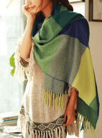 Everly Women’s Cashmere Fringe Wrap Shawl