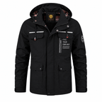 Ridley Stylish Plaid Lined Hooded Cargo Jacket