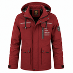 Ridley Stylish Plaid Lined Hooded Cargo Jacket