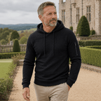 Sutton Men’s Textured Slim Fit Hoodie