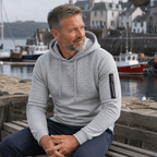 Sutton Men’s Textured Slim Fit Hoodie