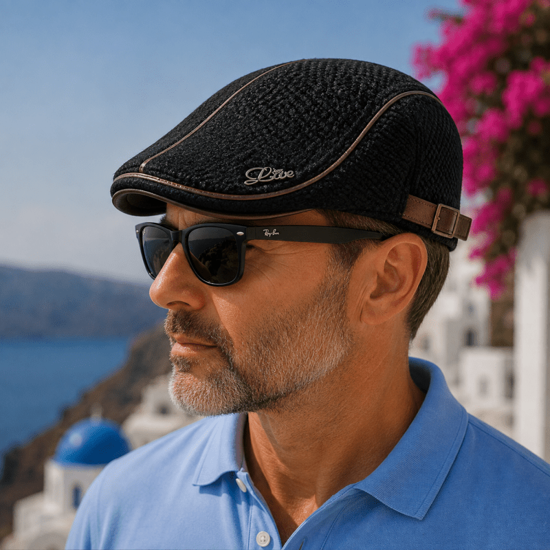 Fenton Classic Warm Wool Adjustable Flat Cap