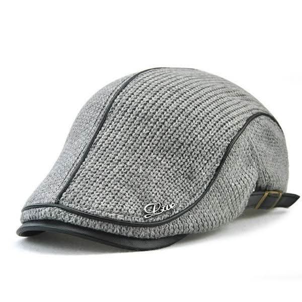 Fenton Classic Warm Wool Adjustable Flat Cap