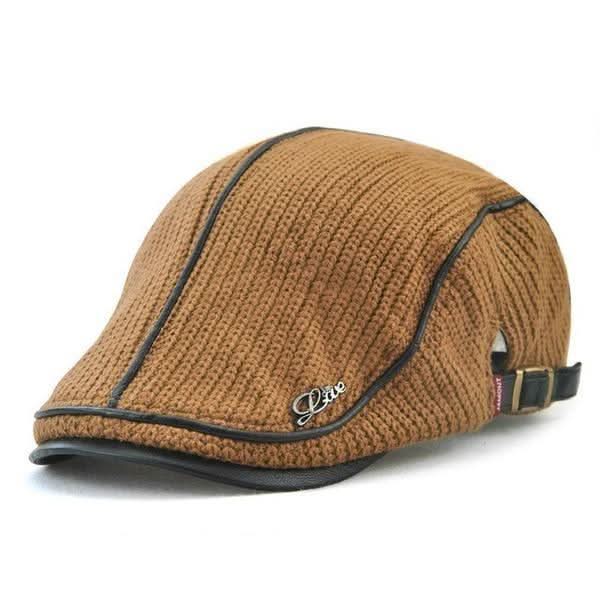 Fenton Classic Warm Wool Adjustable Flat Cap