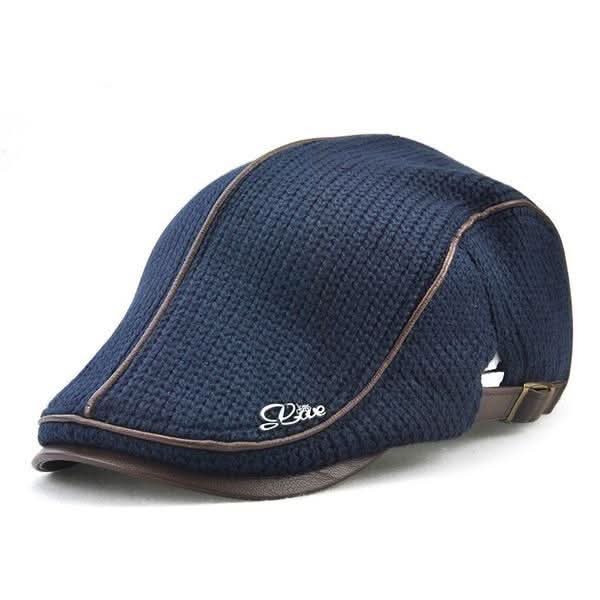 Fenton Classic Warm Wool Adjustable Flat Cap
