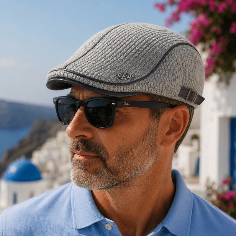Fenton Classic Warm Wool Adjustable Flat Cap