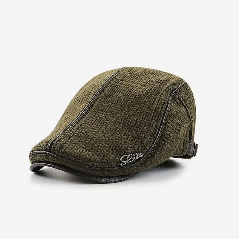 Fenton Classic Warm Wool Adjustable Flat Cap