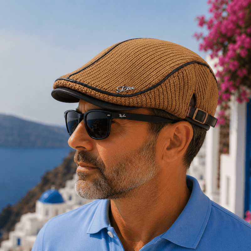 Fenton Classic Warm Wool Adjustable Flat Cap