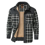 Whitaker Warm Plaid Corduroy Sherpa Lined Jacket