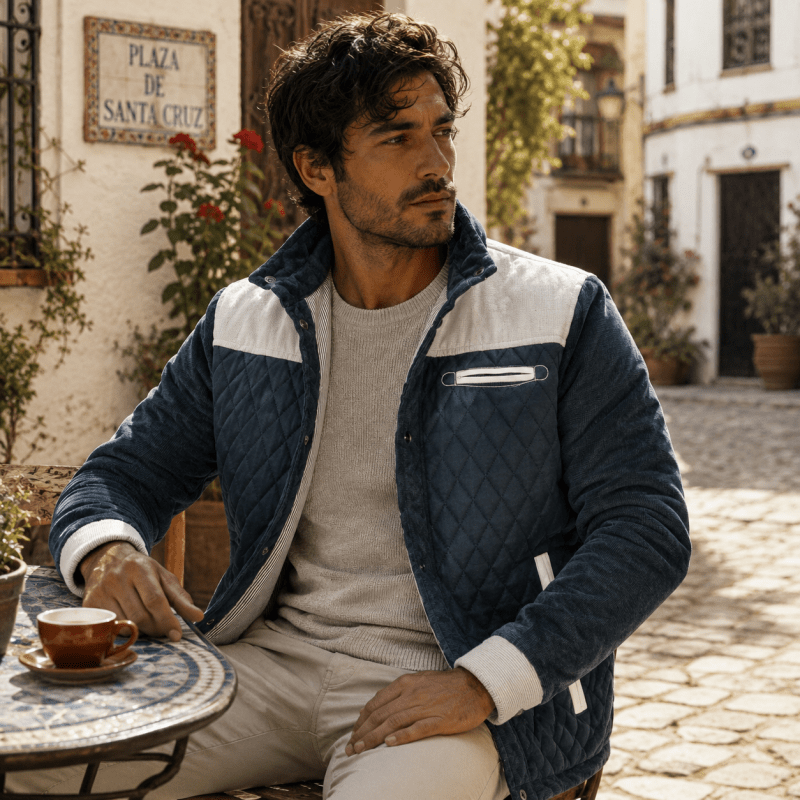 Thornley Classic Diamond Quilted Corduroy Jacket