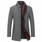 Sutton Men’s Wool Blend Tailored Pea Coat