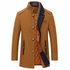 Sutton Men’s Wool Blend Tailored Pea Coat