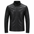 Montgomery Rugged Casual Stand Collar Moto Jacket