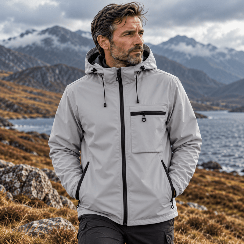 Kenton Lightweight Casual Outdoor Windbreaker Jacket