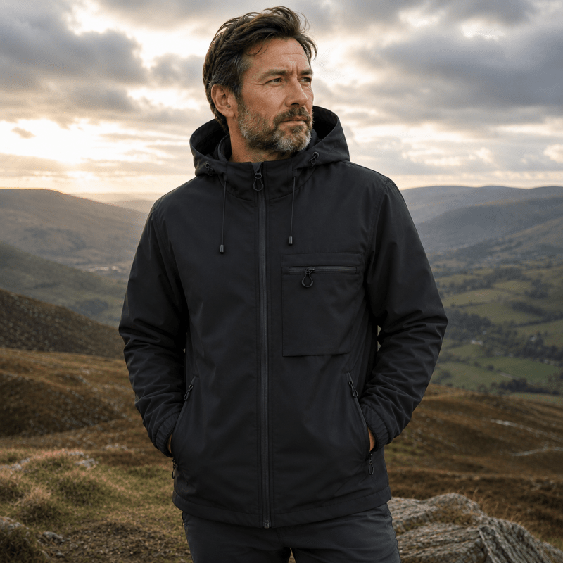 Kenton Lightweight Casual Outdoor Windbreaker Jacket