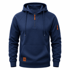Callahan Comfortable Relaxed Fleece Lined Zip Hoodie