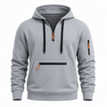 Hartley Warm Utility Fleece Quarter Zip Hoodie