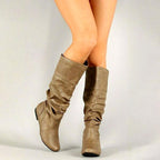 Collins Women’s Leather Slouchy Knee High Boots
