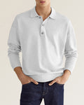 Everett Men’s Collared Button Polo Sweater