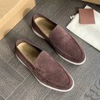 Ashford Classic Lightweight Suede Moc Toe Loafers