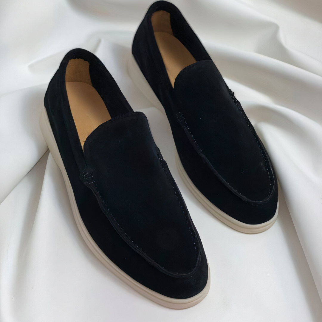 Ashford Classic Lightweight Suede Moc Toe Loafers