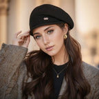 Juliette Elegant Warm Wool Knitted Beret