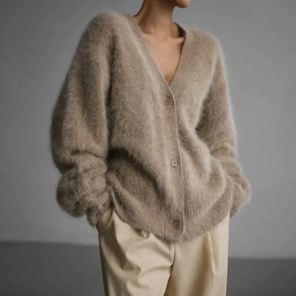 Waverly Women’s Fuzzy Knit Cardigan