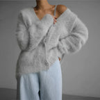 Waverly Women’s Fuzzy Knit Cardigan