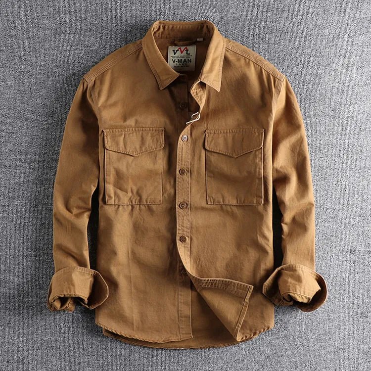 Fairbanks Rugged Utility Cotton Long Sleeve Shirt