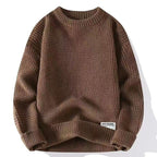 Harrison Men’s Waffle Knit Crew Sweater
